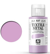 VALLEJO TEXTILE COLOR 537: 60 ML. LILAC METAL - Al Masam Stationery LLC